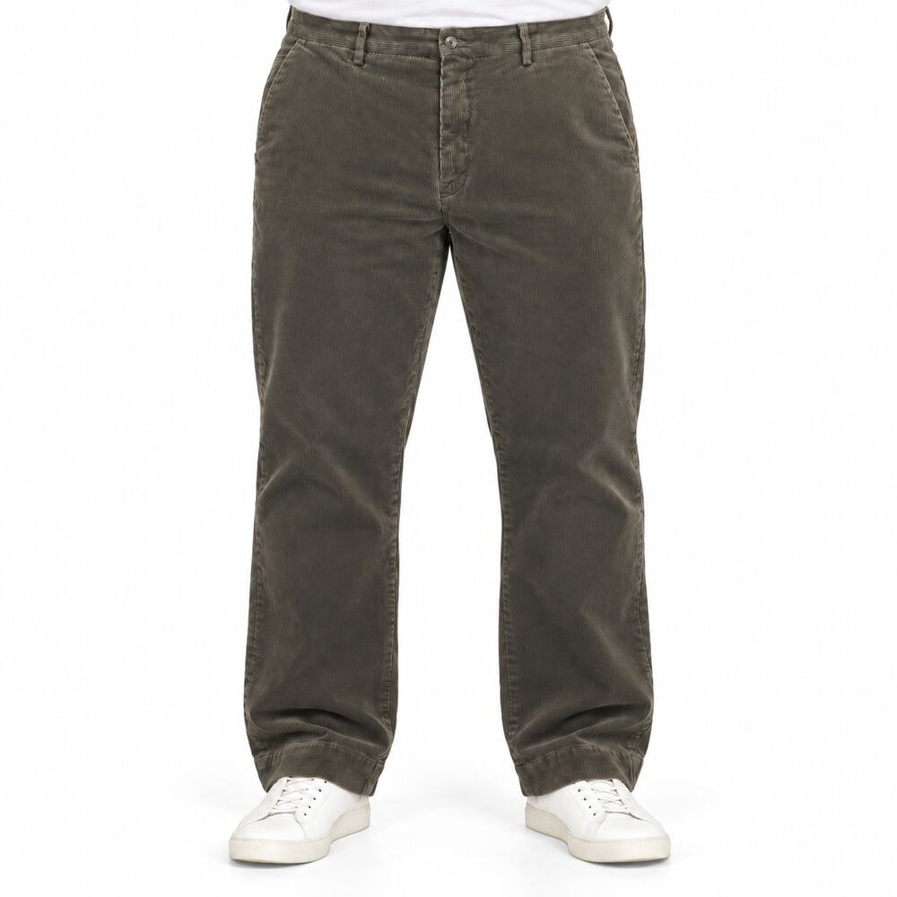 Polo Ralph Lauren Andrew Pants Mens 40x30 Brown Corduroy Classic Fit Stretch